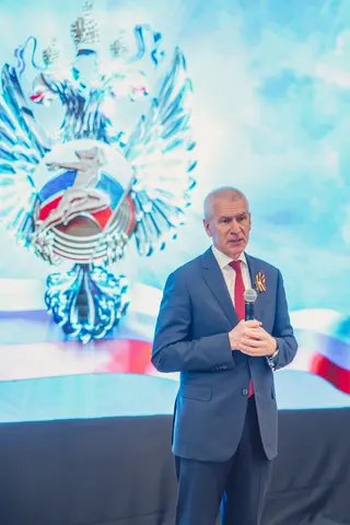 Выступление министра спорта Олега Матыцина