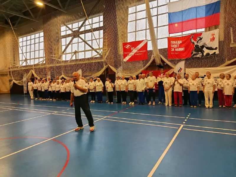 В «Парамоново» прошла Спартакиада ветеранов спорта России — фото 1