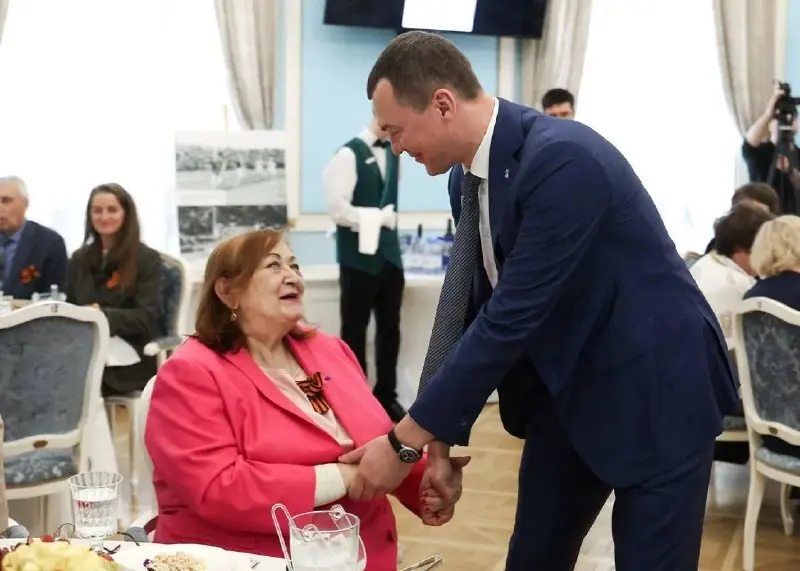 Встреча министра спорта с ветеранами спорта ко Дню Победы — фото 1