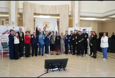 Общее фото участников телемарафона