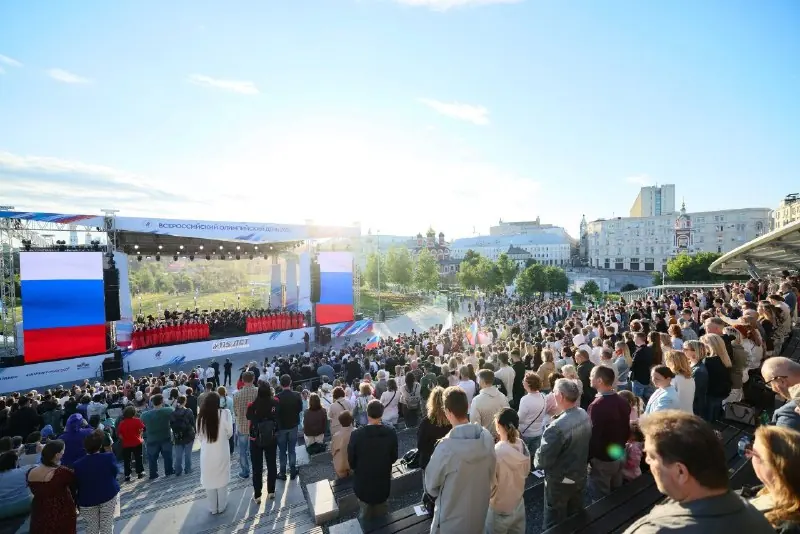 Легенды российского спорта — на Олимпийском дне в «Зарядье» — фото 2